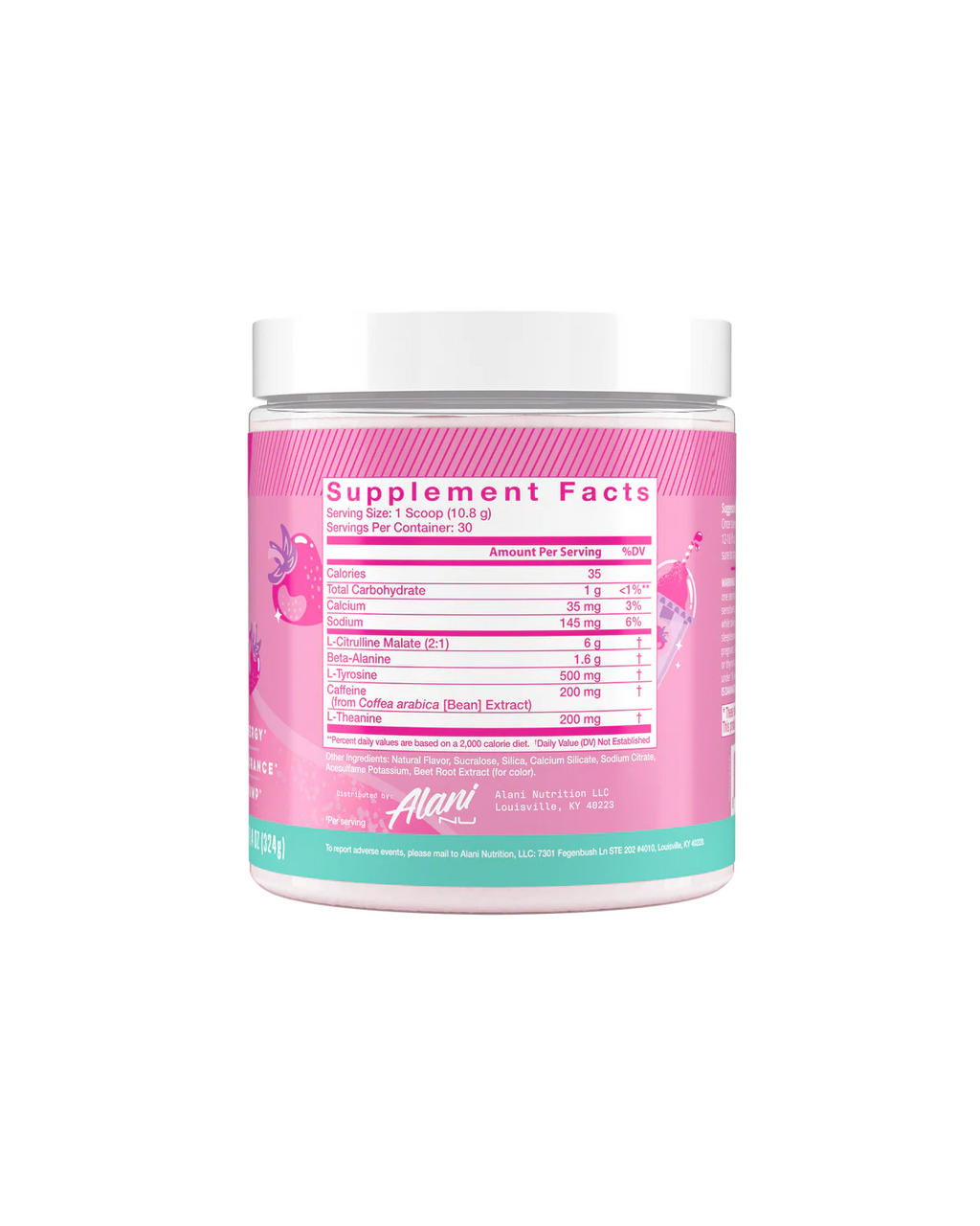 Alani Nu Pink Slush Original Pre-Workout