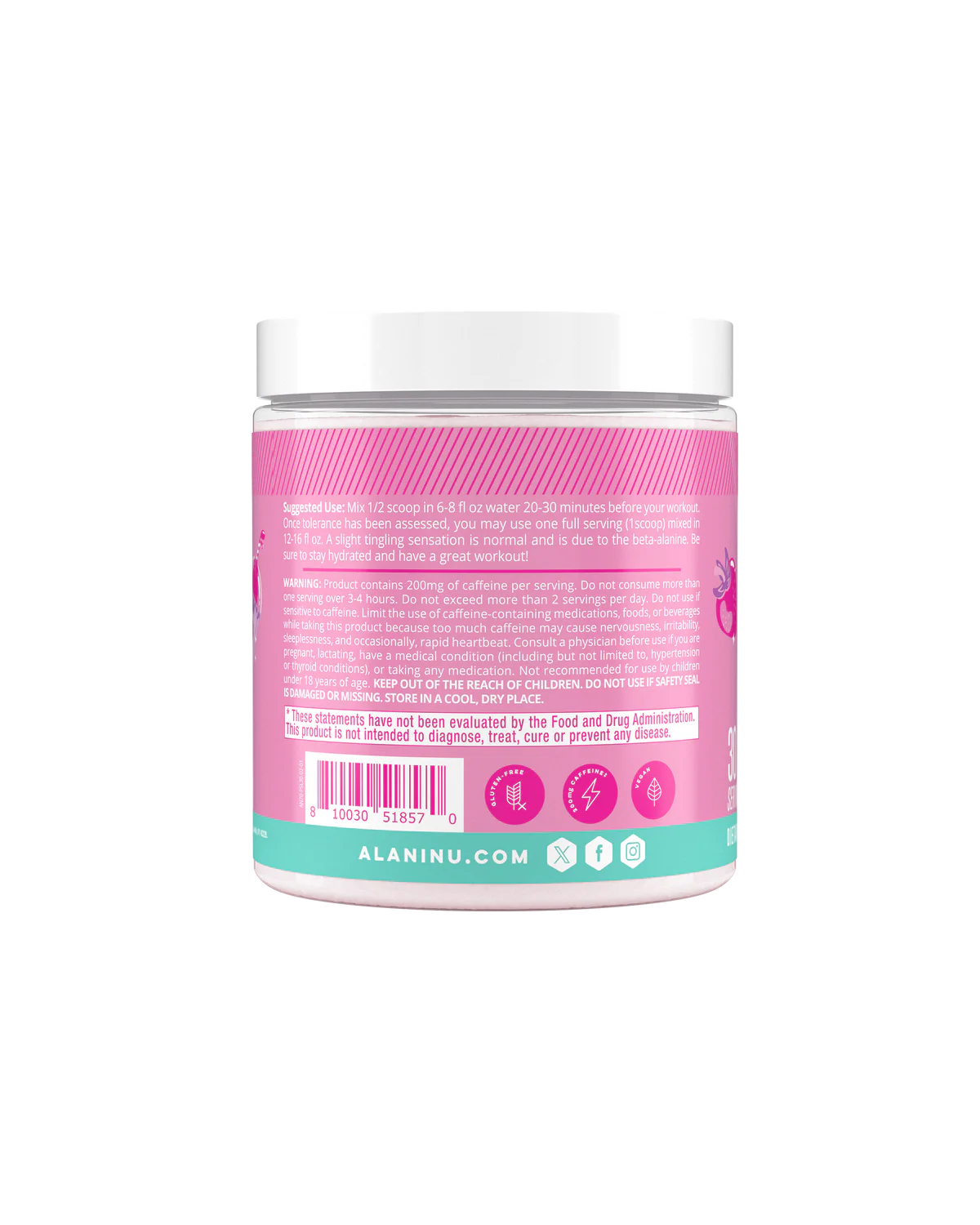 Alani Nu Pink Slush Original Pre-Workout