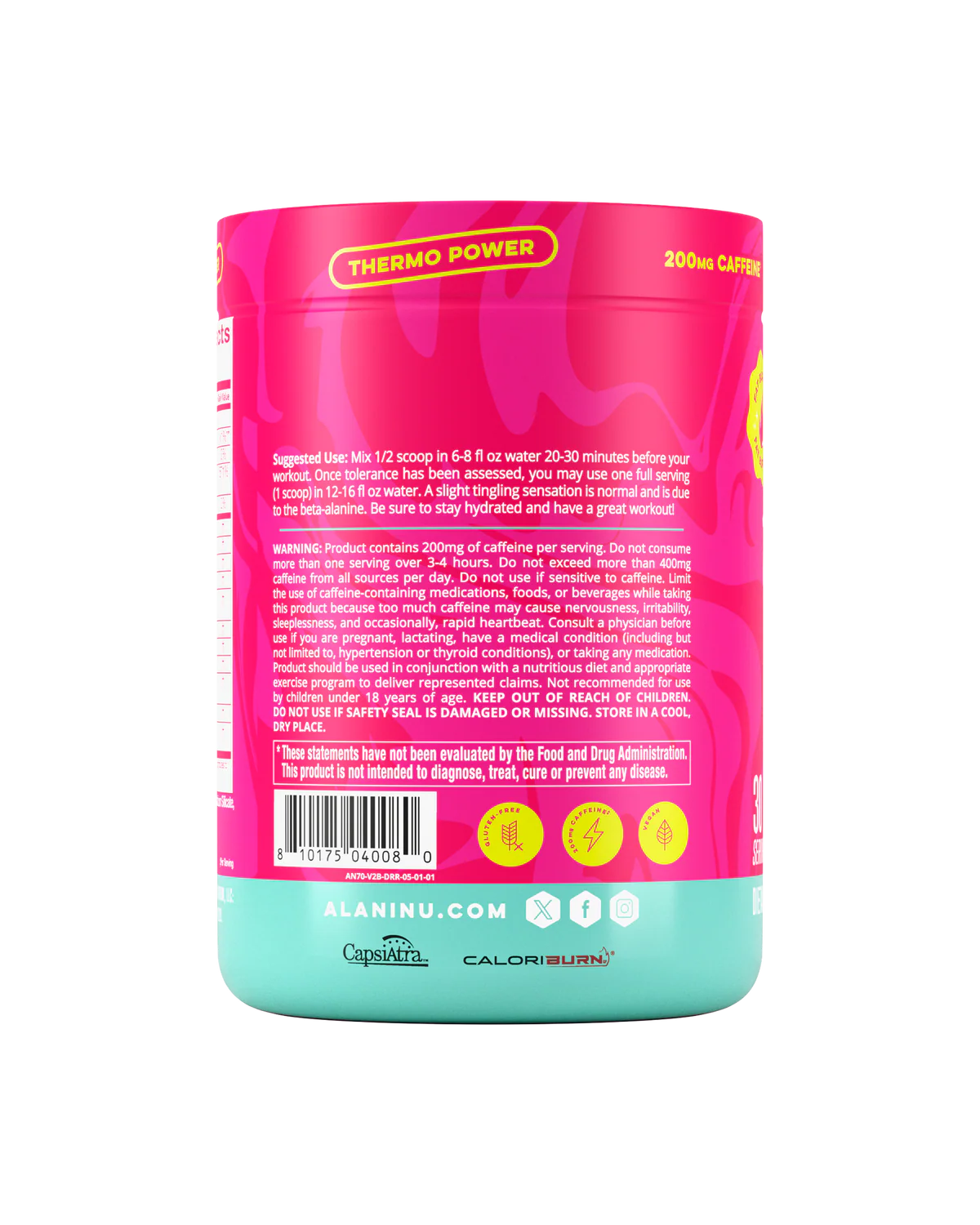 Alani Nu Pre-Workout + Burn