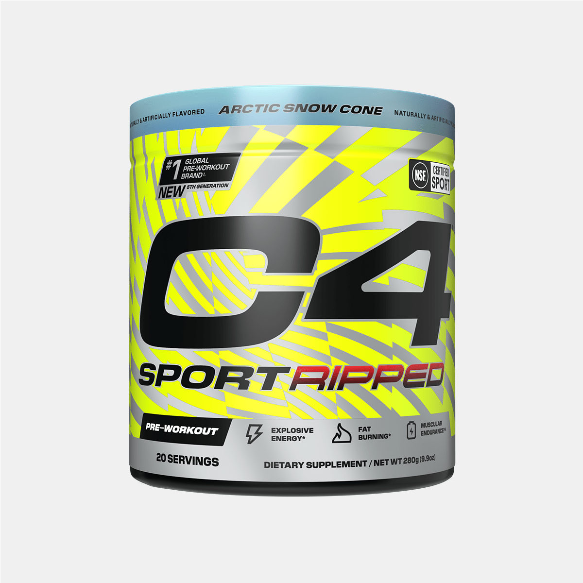 C4 Sport Ripped Artic Snow